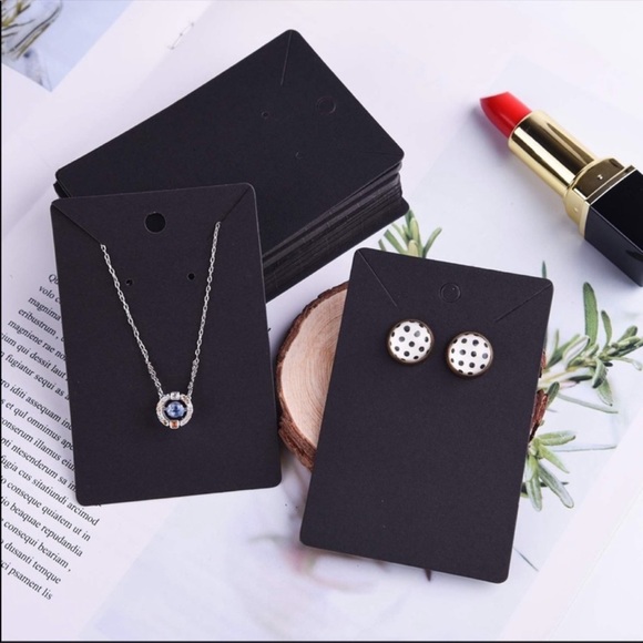 120PC Multi Pack! 60 Multicolored Jewelry Display Cards 60 Self Seal Clear Bags - Picture 7 of 7